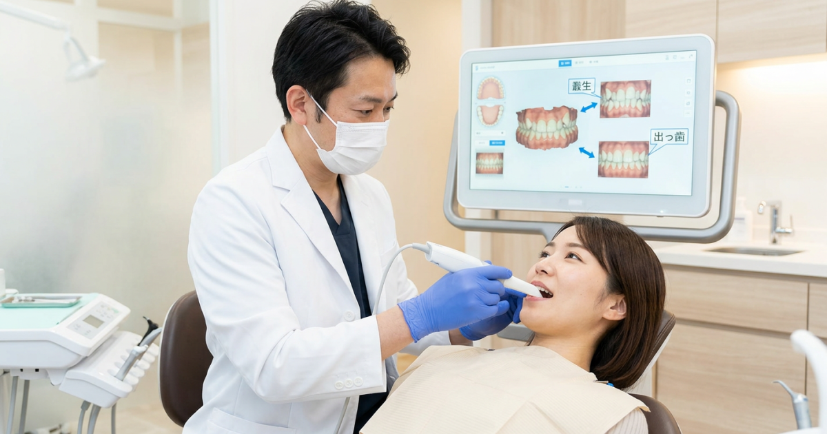 ワイヤー矯正とマウスピース矯正の違いを4つの比較軸で整理