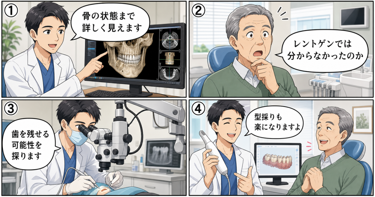 単なる加齢ではない!「噛めない」を引き起こす3つの歯科疾患
